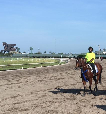 Florida-bred Adios Charlie filly at Gulfstream Park