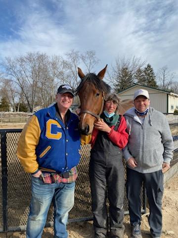 Seven Seven at Sunset Meadow Farm on December 30, 2020 (Shannon Kelly)