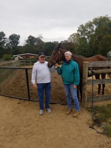 Visiting The Ghost of N Y at Sunset Meadow Farm on October 24, 2021 (Jeanne Vuyosevich)